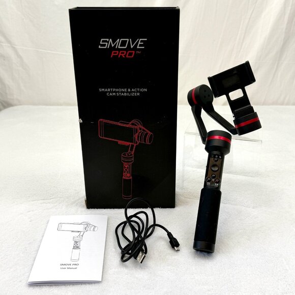 Smove Pro Smartphone & Action Cam Stabilizer Black - Picture 1 of 10